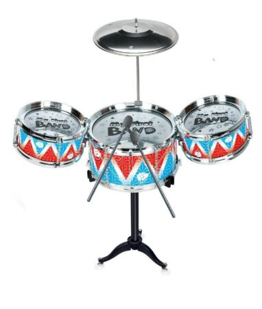 3 drums kids musical instrument play set