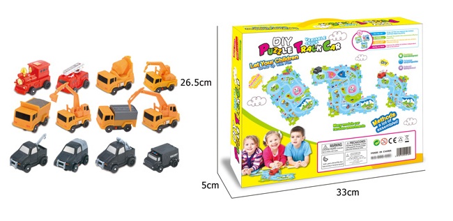 puzzle car track