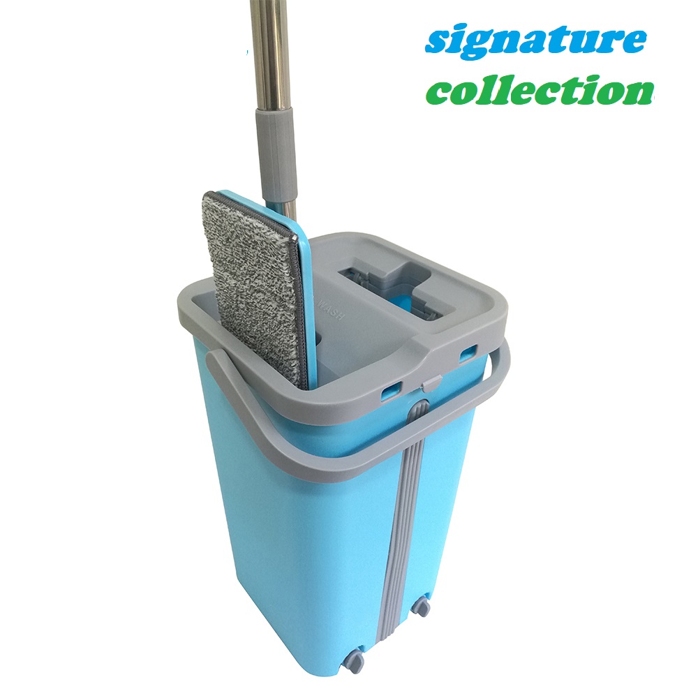 Wash Dry Magic Flat Mop with Bucket Set - Sky Import Ltd