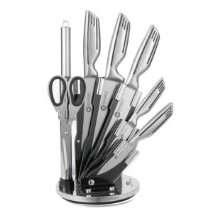 7 pc's stainless steel knife set