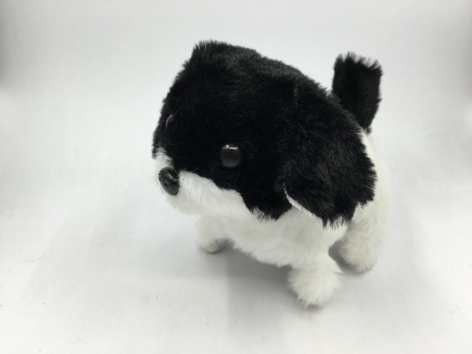 Soft Plush Stuffed Animal shaped Dog toy , Battery operated Barking