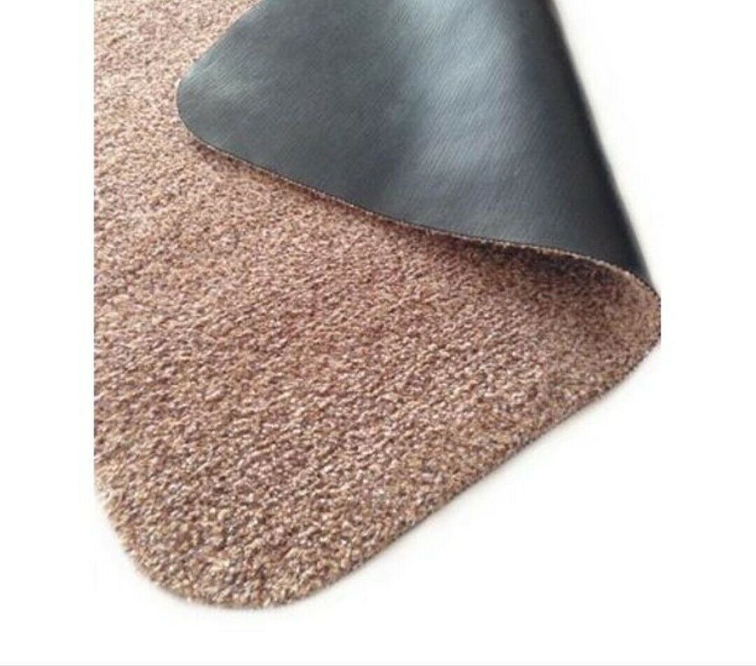 Thick Soft Door Mat in Medium Brown ( ish ) Color Sky Import Ltd