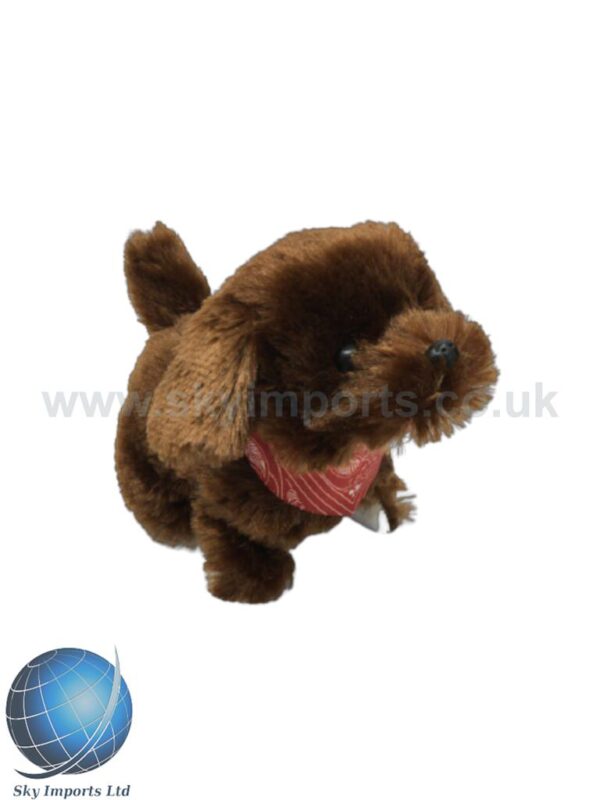 plush barking dog
