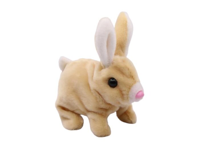 fluffy rabbit toy