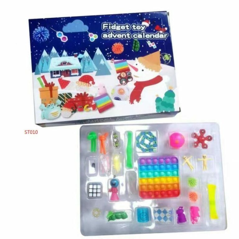 Advent Calendar 2021, Fidget Sensory Toys Set, 24Pcs Holiday Christmas