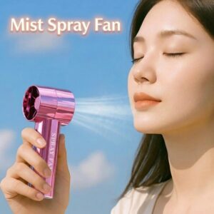 Hand Held Fan, Portable USB Rechargeable Fan with 3 Speed.