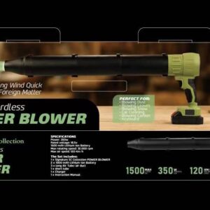 Cordless Leaf Blower Portable Dust Cleaner Handheld
