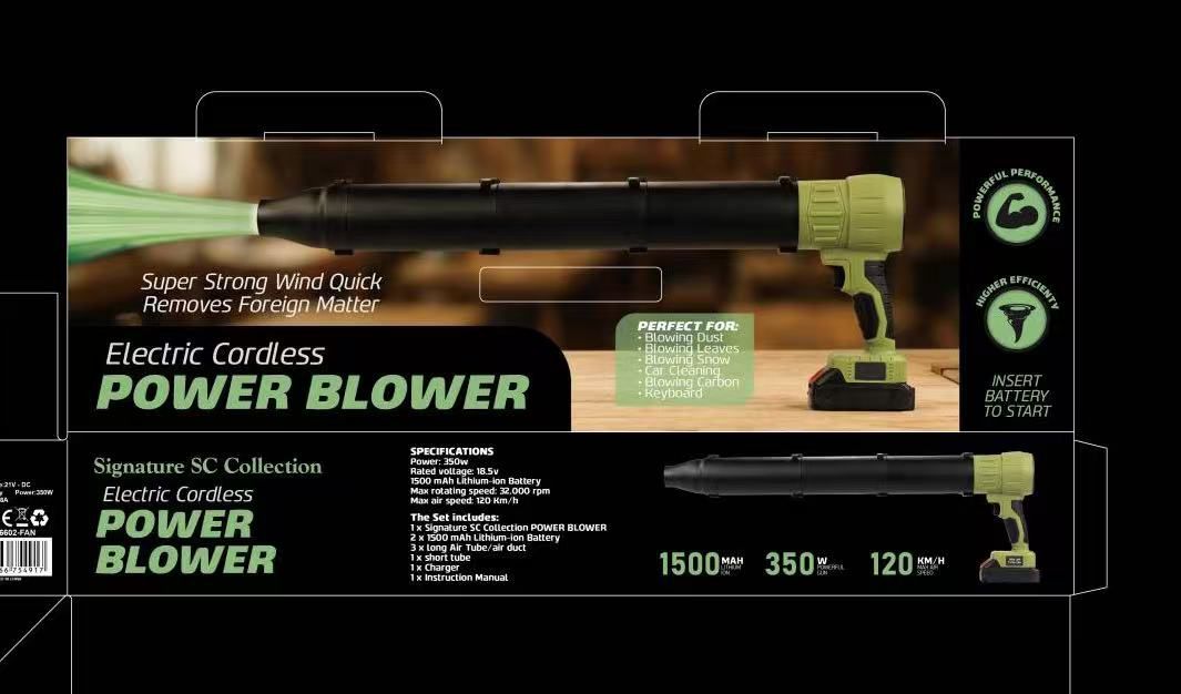Cordless Leaf Blower Portable Dust Cleaner Handheld