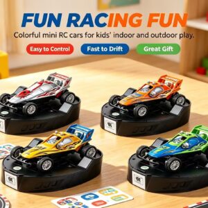 Alternative view of Mini Remote‑Control Racing Car